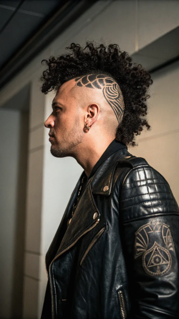 18 Curly Mohawk Hairstyles Men Will Actually Want to Try