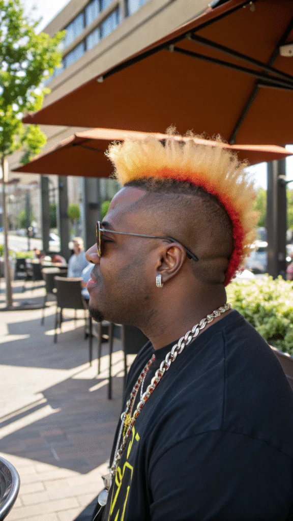10 Mohawk Hairstyles Men Black That Redefine Bold Style
