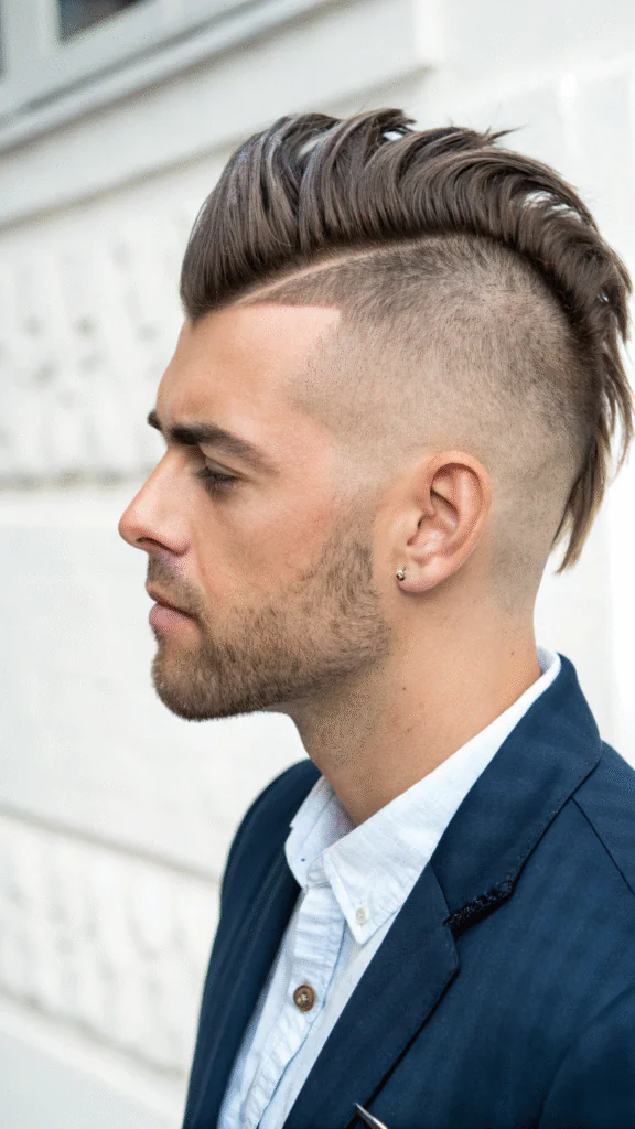 15 Semi Mohawk Men Hairstyles That Define Modern Edge and Style