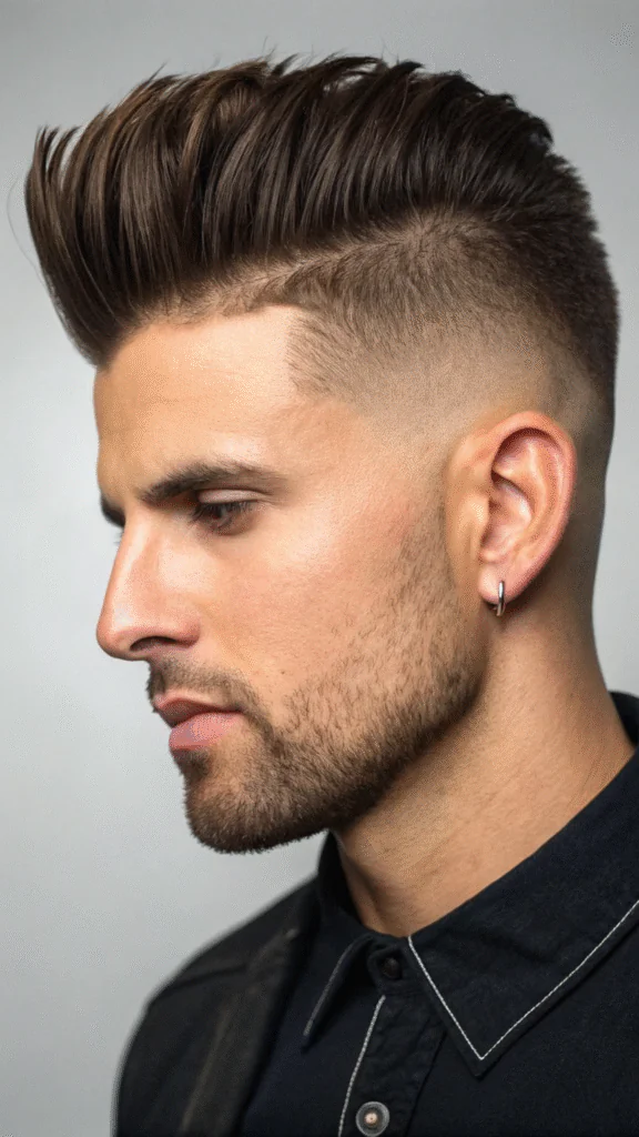 15 Semi Mohawk Men Hairstyles That Define Modern Edge and Style