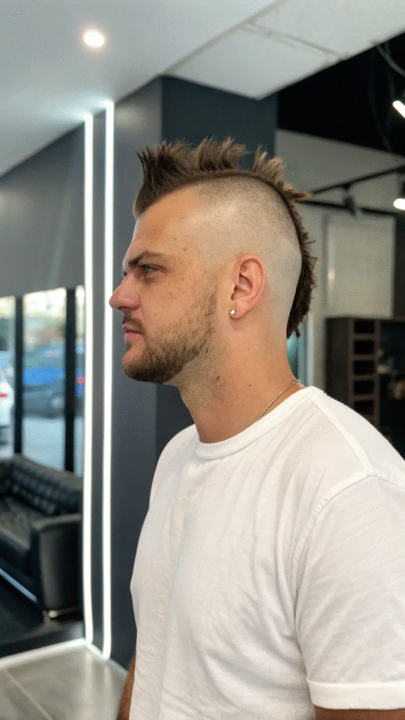 15 Semi Mohawk Men Hairstyles That Define Modern Edge and Style